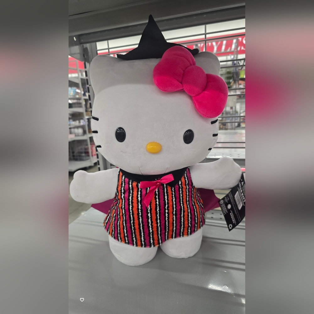 HELLO KITTY HALLOWEEN WITCH GREETER 2025.
